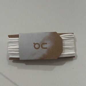 New! Mens white On Cloud replacement laces